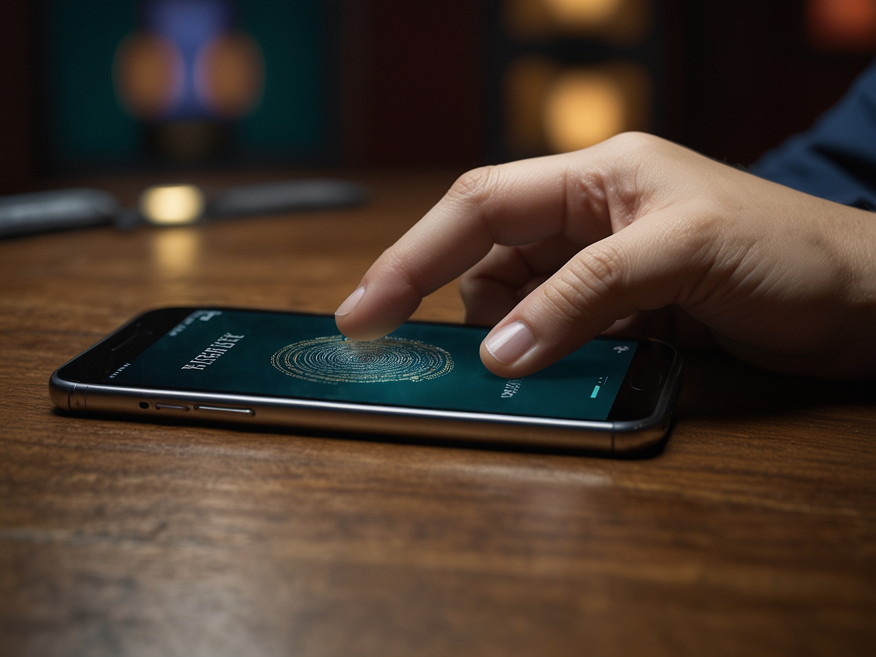 Biometric login image